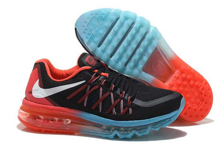 Nike Air Max 2015 nouveau style le meilleur rouge bleu fonce shop